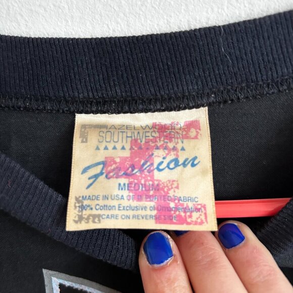 *Rare* Hazelwood Southwest Fashion Vintage Fringe Shirt (Medium) - Picture 6 of 6